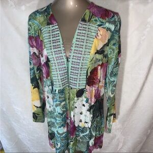 Alberto Makali Colorful New York Top Size Medium